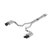 Borla Borla 2018 Ford Mustang GT 5.0L AT/MT 3in ATAK Catback Exhaust Black Chrome Tips w/ Valves