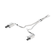 Borla Borla Atak S Cat-Back 15-17 Ford Mustang GT 5.0L V8 MT/AT 2.5in pipe 4in tip (Black Chrome)