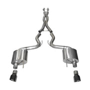 CORSA Performance Corsa 2015-2017 Ford Mustang GT Fastback 5.0 3in Xtreme Cat Back Exhaust w/ Dual Black 4.5in Tips
