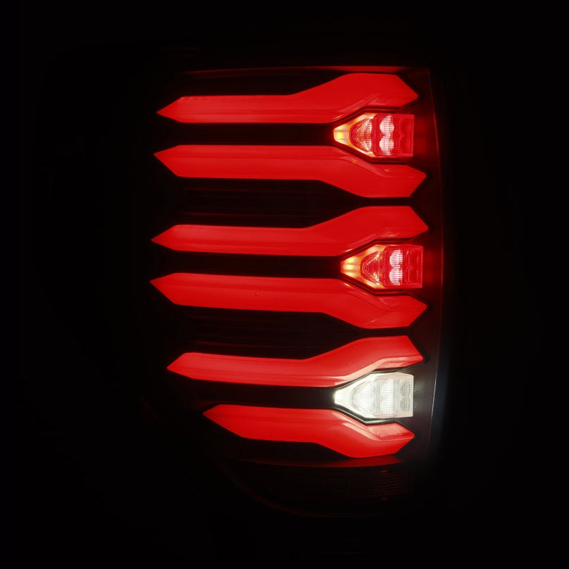 AlphaRex AlphaRex 09-14 Ford F150 LUXX LED Taillights - Black Housing
