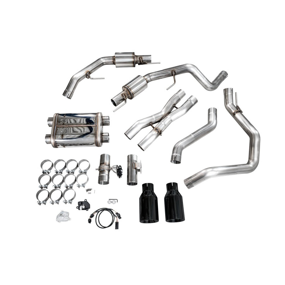 AWE Tuning AWE Tuning Gen 3 Raptor R SwitchPath Exhaust - Diamond Black Tips