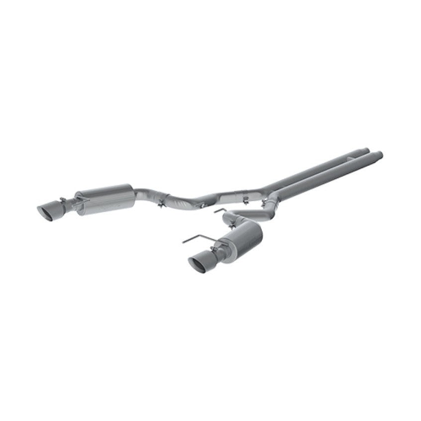 MBRP MBRP 15 Ford Mustang GT 5.0 Convertible T409 3in Cat Back Dual Split Rear Exit (Street Version)