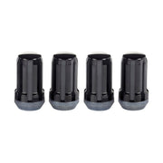 McGard McGard SplineDrive Lug Nut (Cone Seat) M14X1.5 / 1.648in. Length (4-Pack) - Black (Req. Tool)