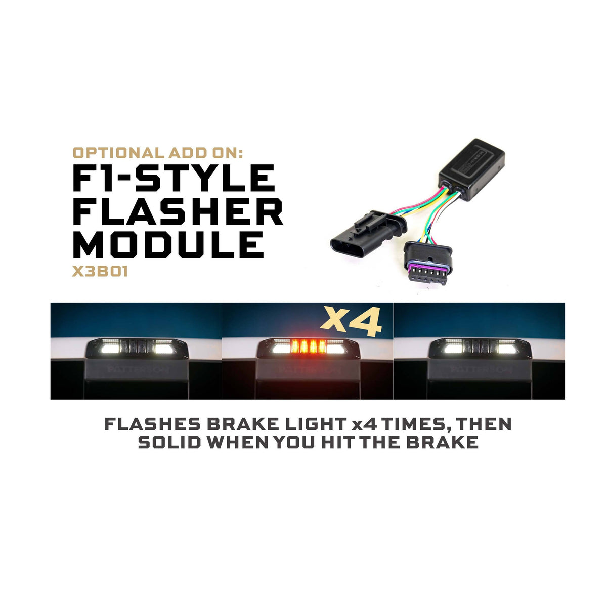 X3B LED Third Brake Light: 10-14 Ford F-150
