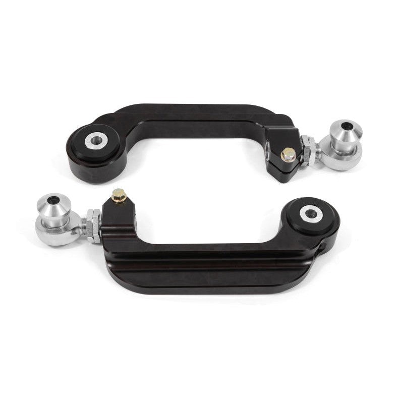 BMR Suspension BMR 15-21 S550 Mustang Billet Aluminum Camber Links Adjustable (Delrin/Rod ends) - Black Anodized