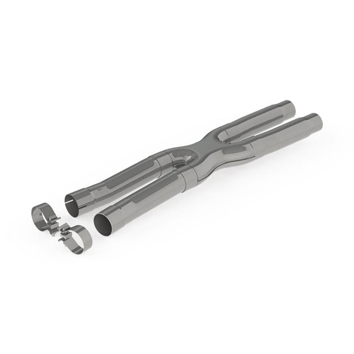 MBRP MBRP 15-19 Ford Mustang GT 2.5in Resonator Delete X-Pipe - T409