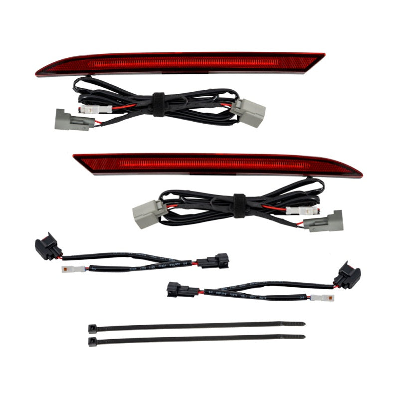 FORM Lighting Form Lighting 2018+ Mustang LED Rear Reflector Red (Pair)