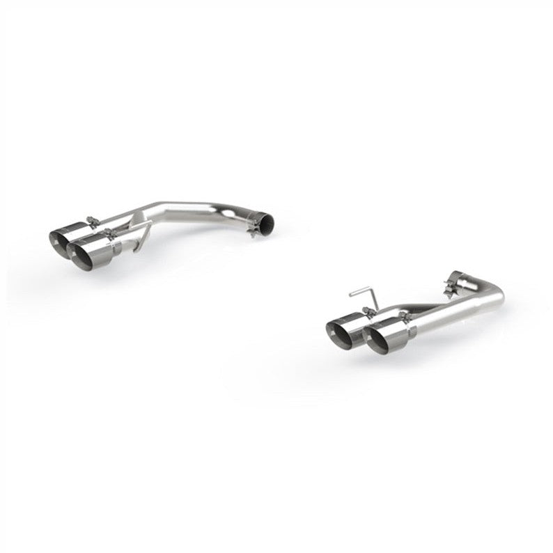 MBRP MBRP 18-20 Ford Mustang GT 2.5in T304 Non Active Dual Axle Back Exhaust System - 4in Dual Wall Tips