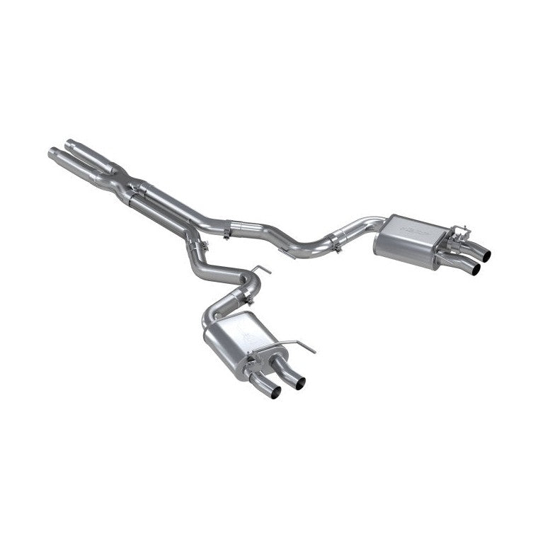 MBRP MBRP 16-20 Ford GT350/GT350R Dual Quad Split Rear Outlet 3in Cat Back T304 Exhaust