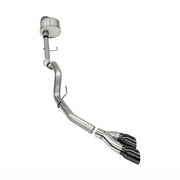 CORSA Performance Corsa 2021-2025 Ford F-150 Regular Cab/6.5in Bed 5.0L V8 Xtreme Cat-Back Single Side Exit-Black PVD