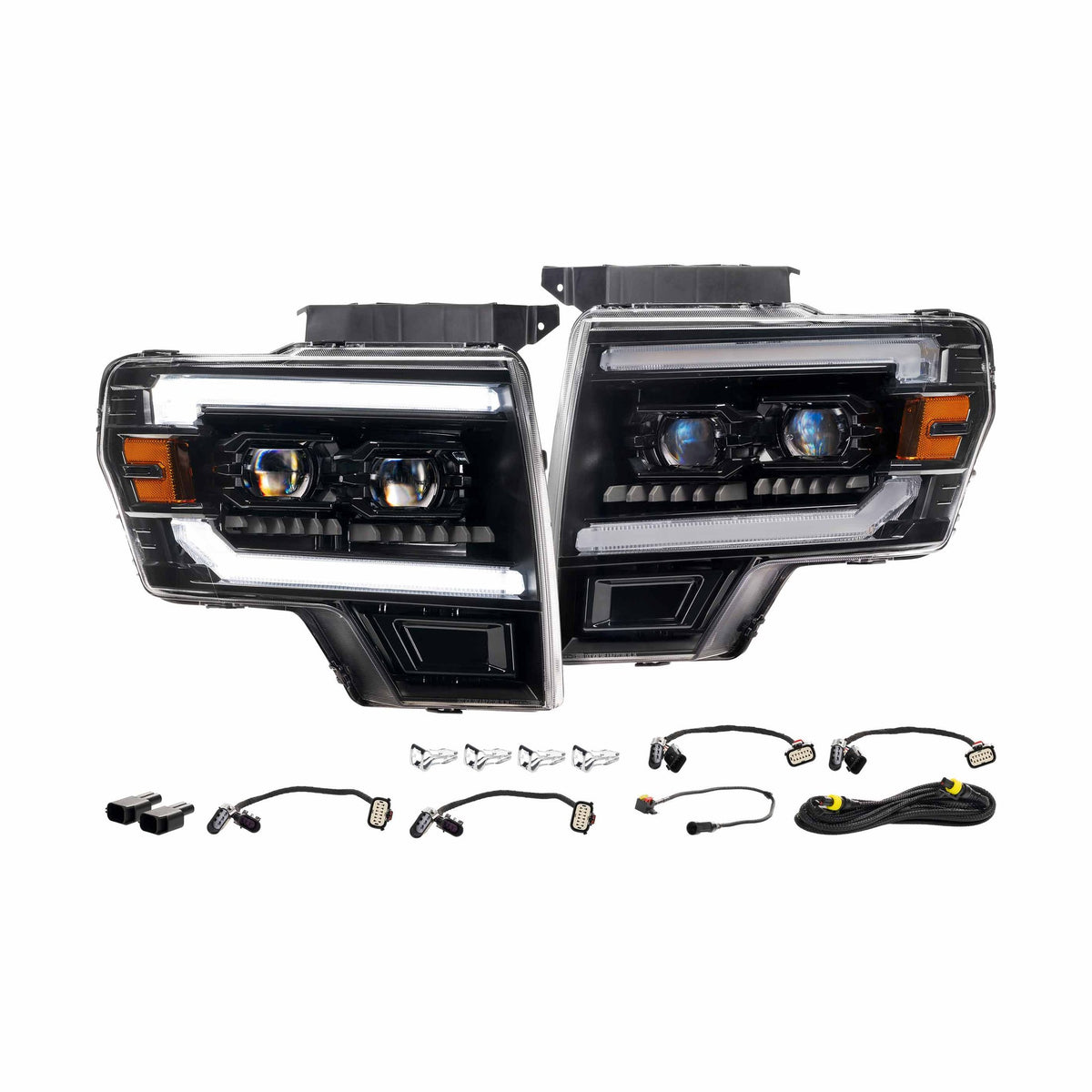 XB Evo Hybrid Headlights: Ford F-150 (09-14 / Set)