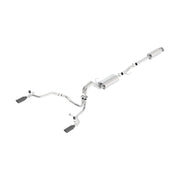 Borla Borla 15-17 F-150 2.7/3.5L V6 EcoBoost / 5.0L V8 Black Chrome Cat-Back Touring Exhaust