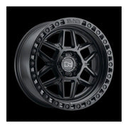 Black Rhino Kelso silver machine face 17x9 wheel