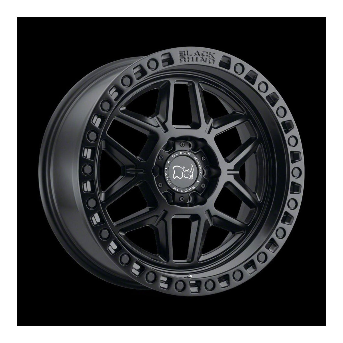 Black Rhino Kelso silver machine face 17x9 wheel