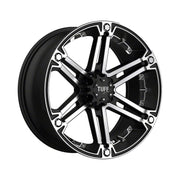 Tuff T01 flat black machined face 18x9 wheel