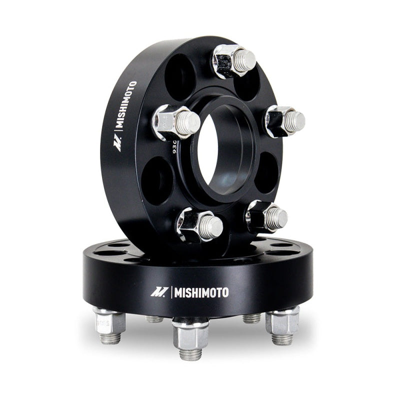 Mishimoto Mishimoto Wheel Spacers - 5X114.3 / 70.5 / 25 / M14 - Black