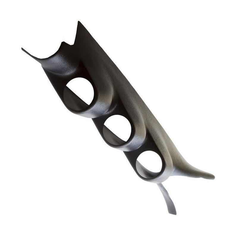 AutoMeter Autometer 10-14 Ford Mustang (Hard Top ONLY) 52mm Black Triple Replacement Pillar Pod