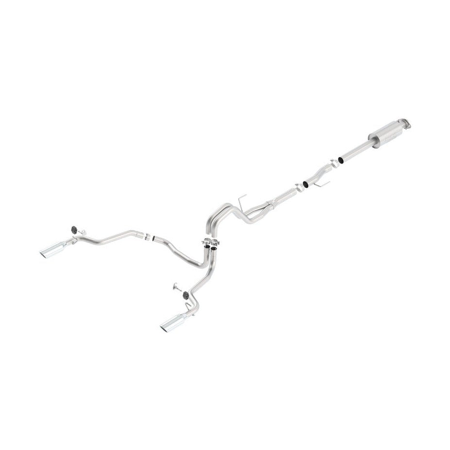 Borla Borla 15-16 Ford F-150 3.5L EcoBoost Ext. Cab Std. Bed Catback Exhaust ATAK Single Split Rear Exit