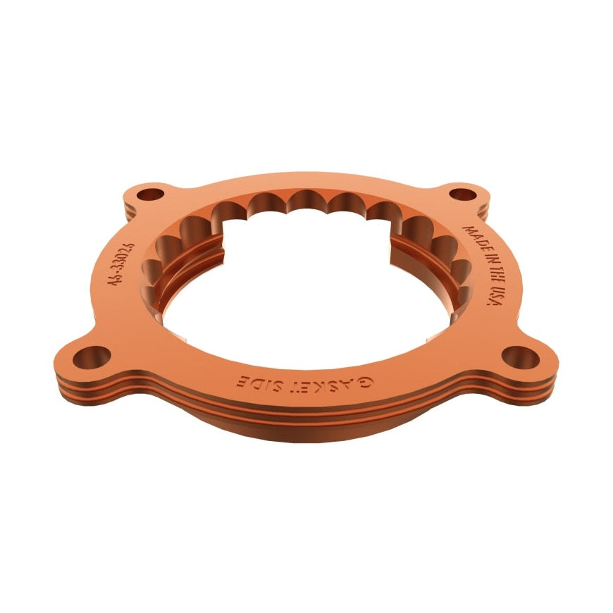 aFe aFe 2024 Ford Mustang GT/ 2024 Ford Mustang Dark Horse V8 5.0L Silver Bullet Throttle Body Spacer