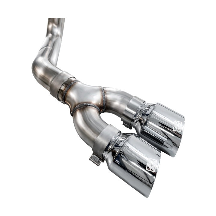 AWE Tuning AWE Tuning 21-25 Ford F150 (14th Gen Reg Cab) Cat-Back Exhaust - 4.5in Dual Side Exit Chrome Tips