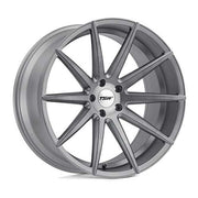 TSW Clypse titanium matte brushed face 20x10 wheel
