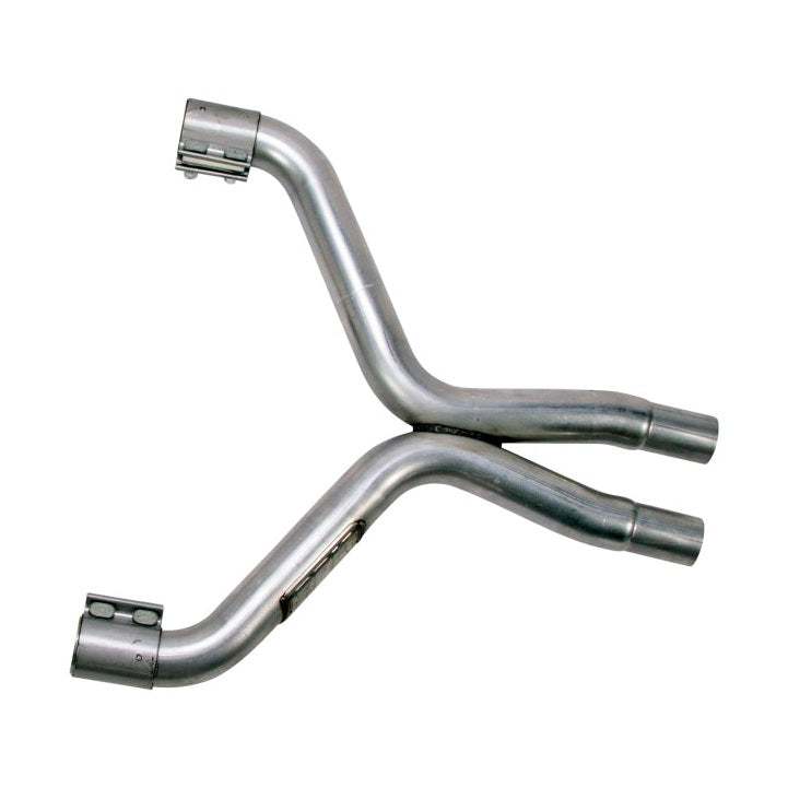 BBK BBK 11-14 Mustang 3.7 V6 High Flow X Pipe With Catalytic Converters - 2-1/2