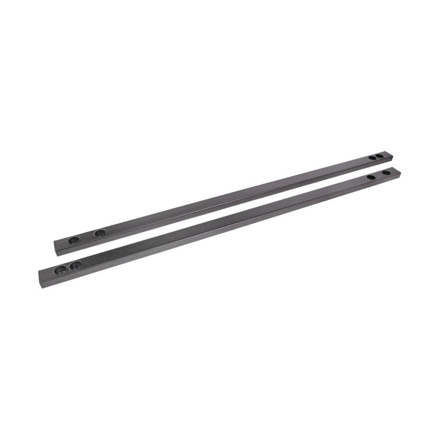 BMR Suspension BMR 15-17 S550 Mustang Super Low Profile Chassis Jacking Rails - Black Hammertone