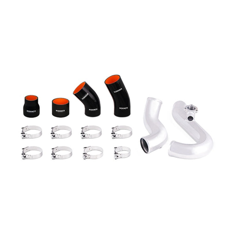 Mishimoto Mishimoto 2015 Ford Mustang EcoBoost Performance Intercooler Kit - Silver Core Polished Pipes