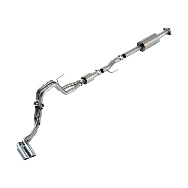 Borla Borla F-150 2021 5.0L 4dr CC SB EC STB Lariat/KR/Platinum/LTD 3/2.25 DSE Cat-Back S-Type CHR Tips
