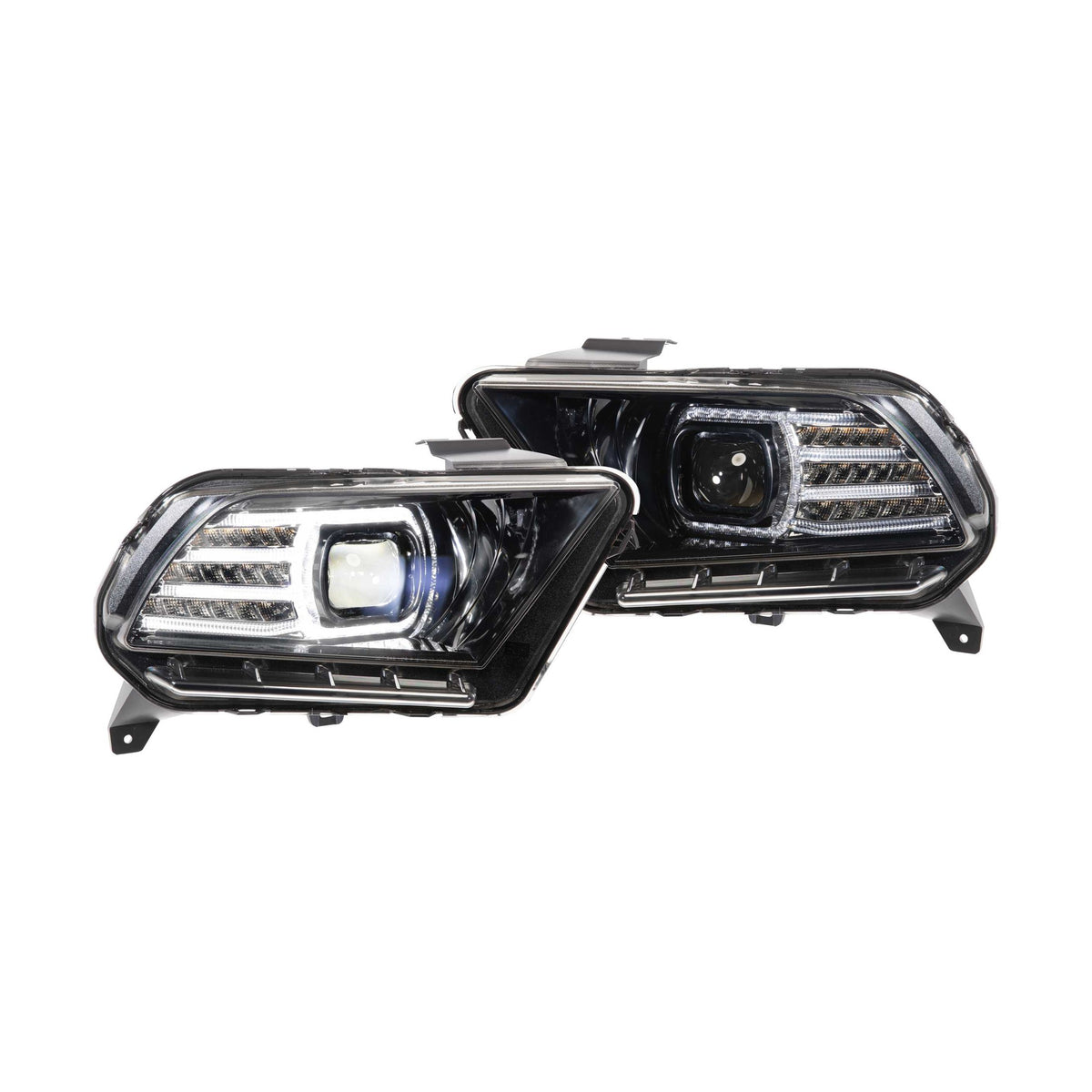 XB LED Headlights: Ford Mustang (10-12 / Set)