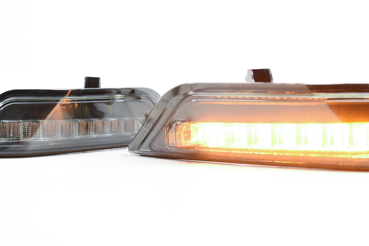 XB LED Turns: Ford Mustang (15-17 / Smoked Lens / Set)
