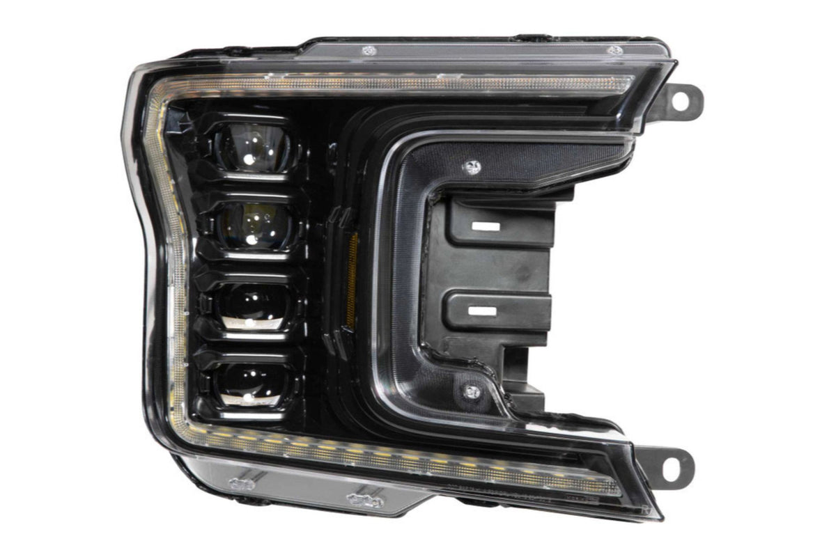 XB LED Headlights: Ford F-150 (18-20 / White DRL / Set)