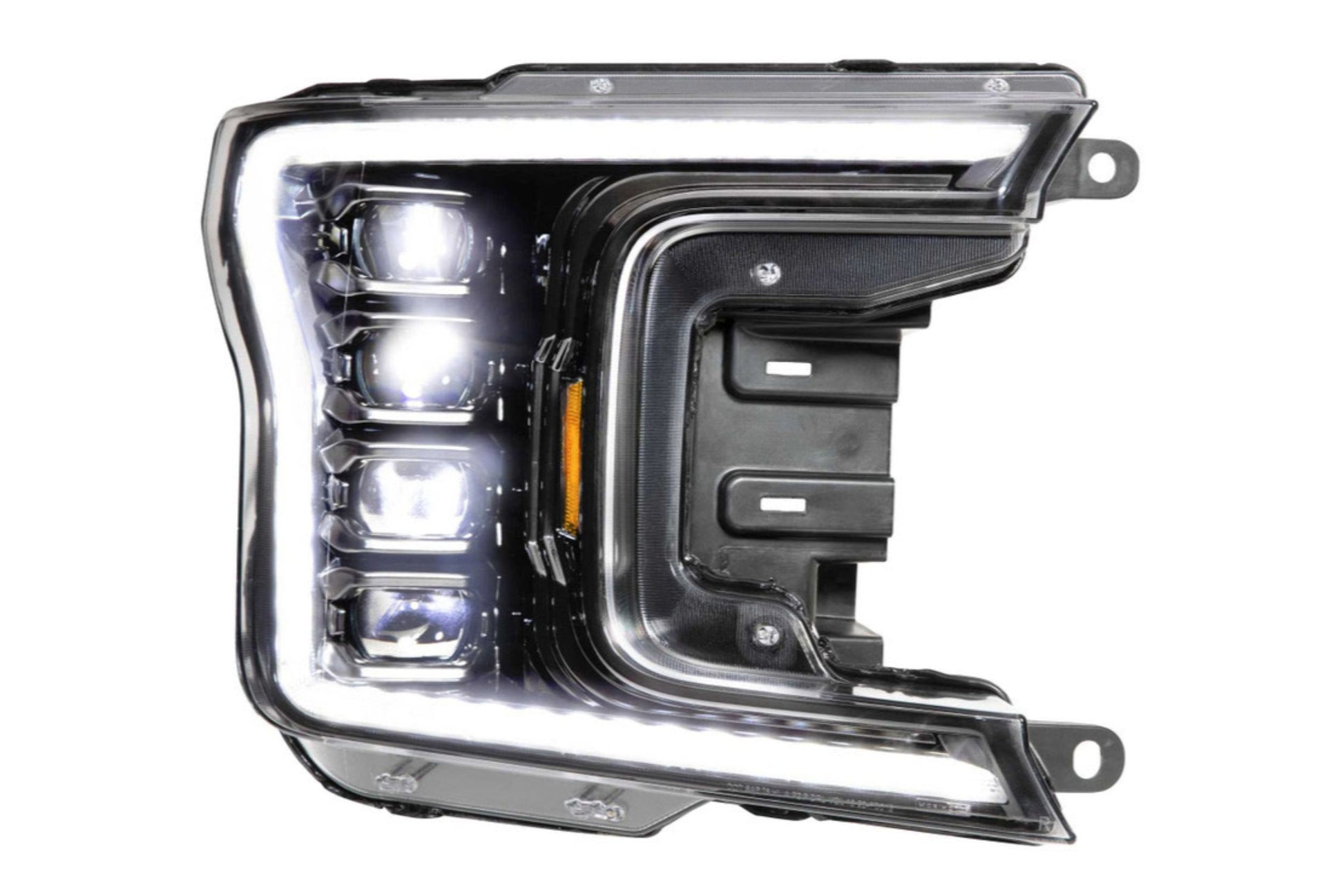 XB LED Headlights: Ford F-150 (18-20 / White DRL / Set)