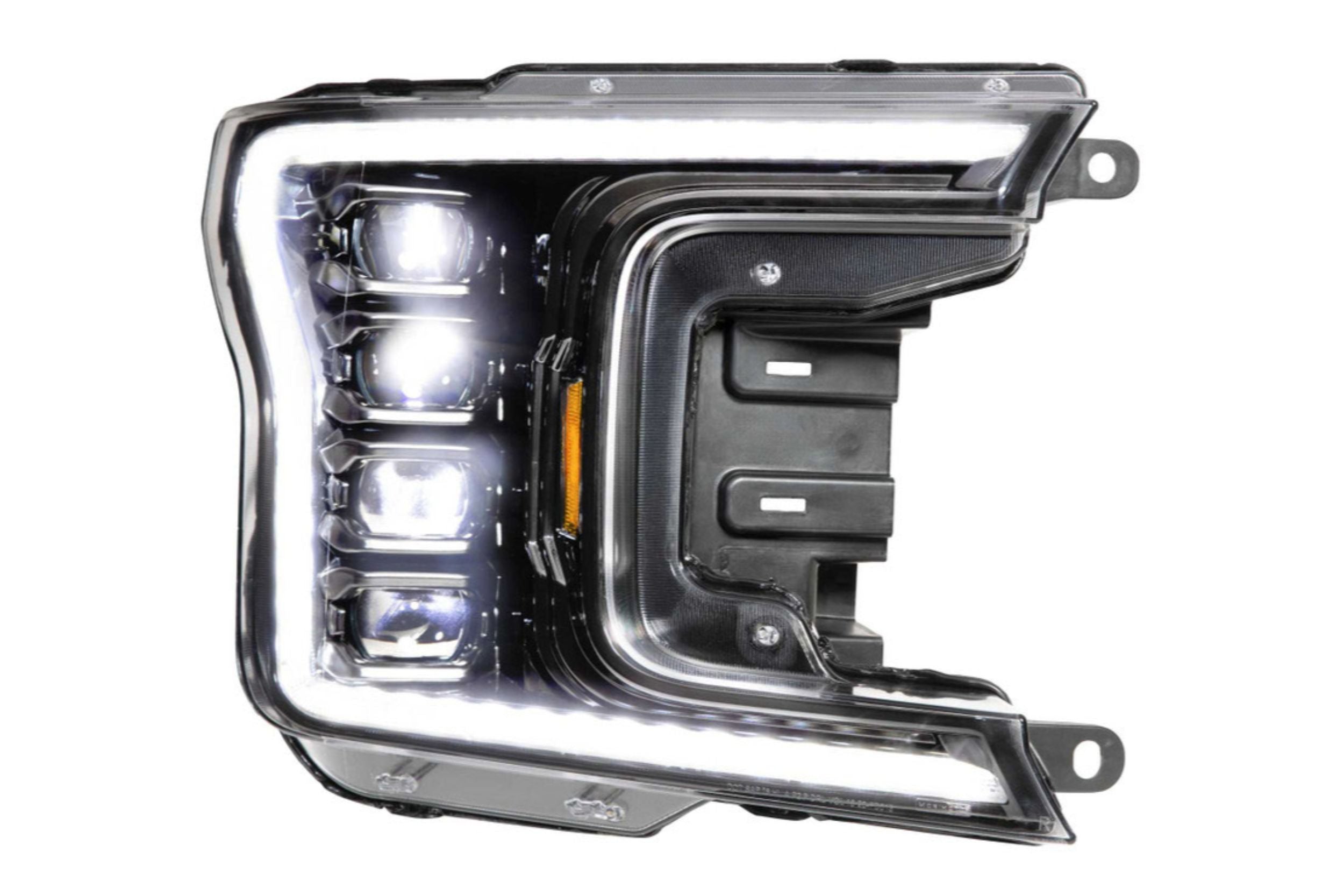 XB LED Headlights: Ford F-150 (18-20 / White DRL / Set)