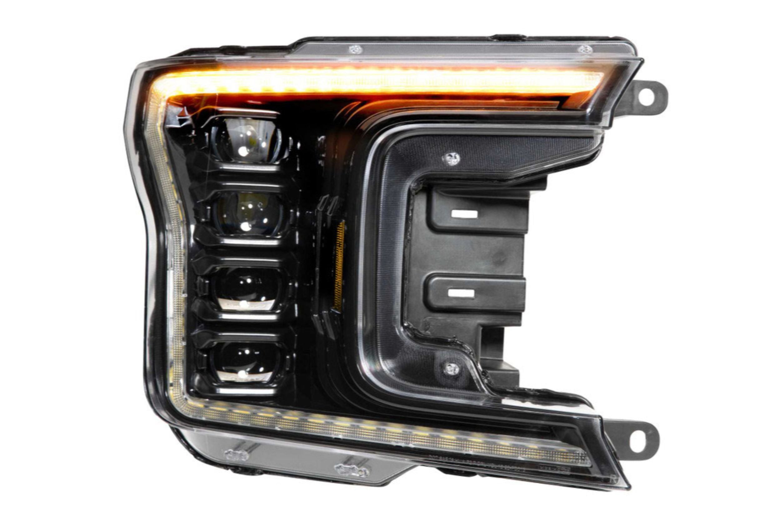 XB LED Headlights: Ford F-150 (18-20 / White DRL / Set)