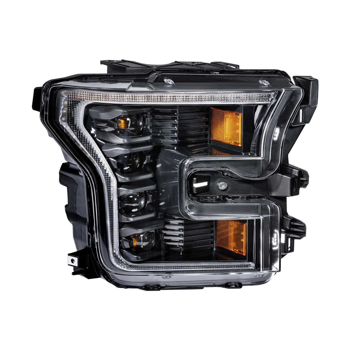 XB LED Headlights: Ford F-150 (15-17 / White DRL / Set)