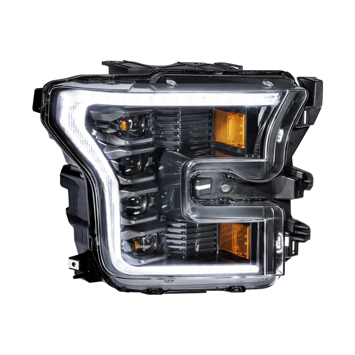 XB LED Headlights: Ford F-150 (15-17 / White DRL / Set)