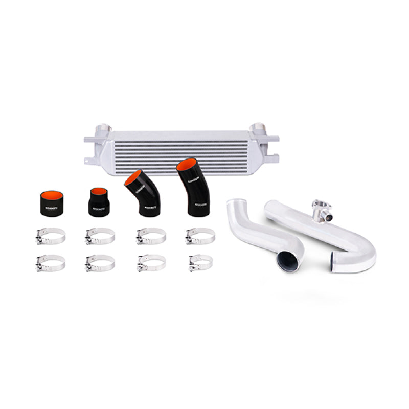 Mishimoto Mishimoto 2015 Ford Mustang EcoBoost Performance Intercooler Kit - Silver Core Polished Pipes