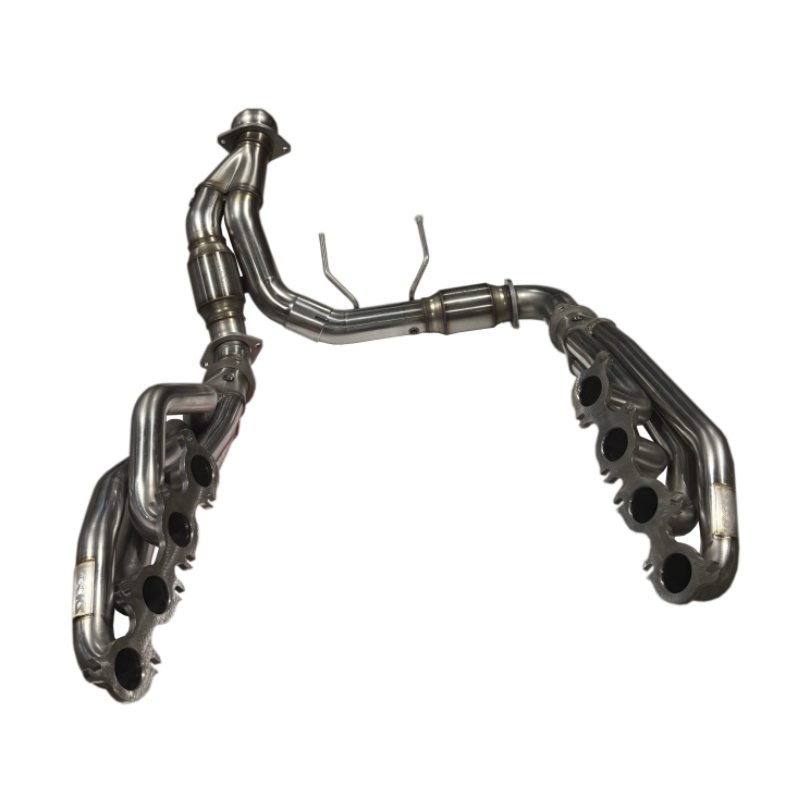 Kooks Headers Kooks 21-23 Ford F150 Coyote V8 5.0L 1-7/8in SS Header w/ GREEN Catted Connection Pipe