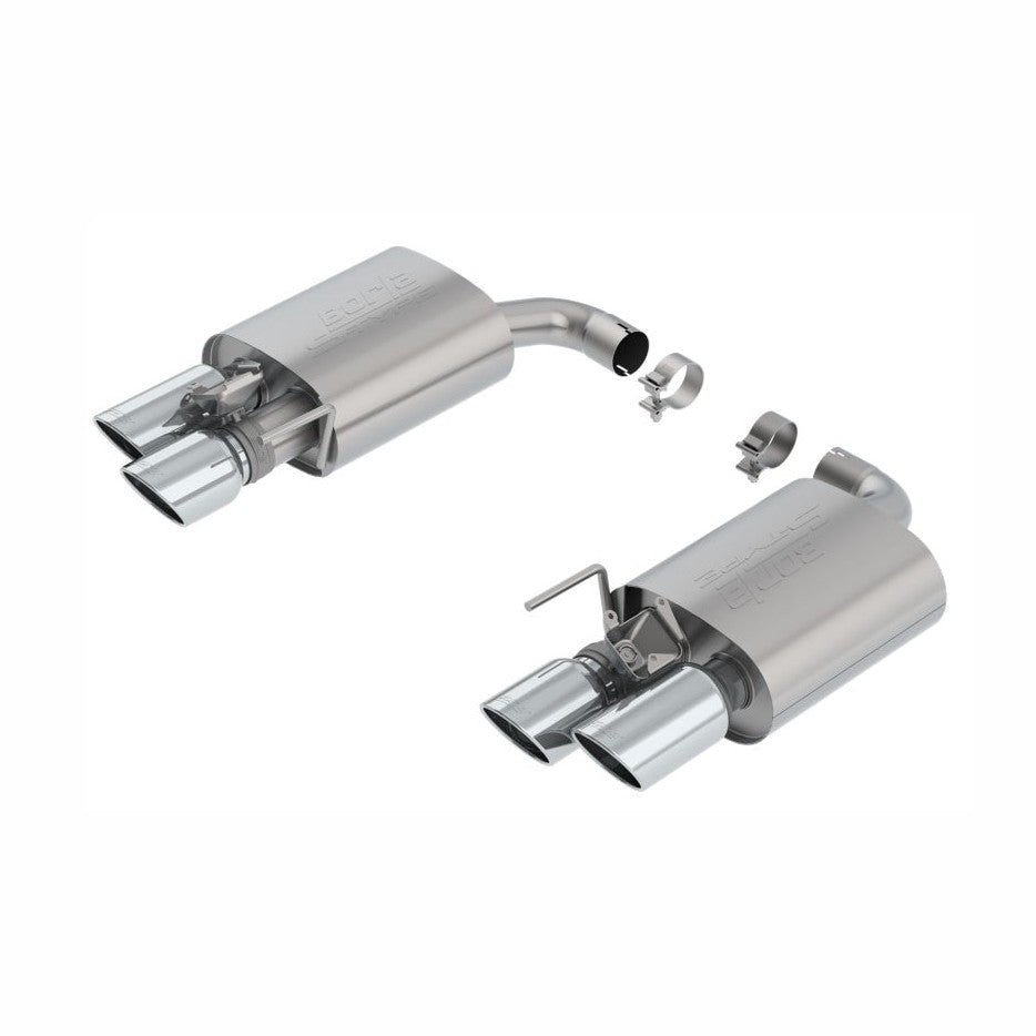 Borla Borla 2018 Ford Mustang GT 5.0L AT/MT 2.5in S-Type Exhaust w/ Valves (Rear Section Only)