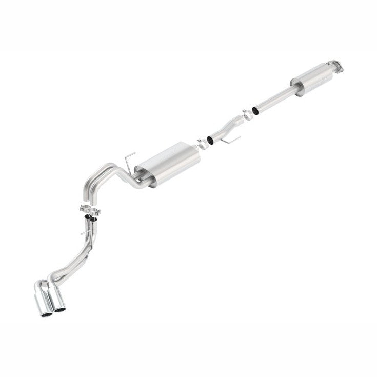 Borla Borla 15-16 Ford F-150 3.5L EcoBoost Ext. Cab Std. Bed Catback Exhaust Touring Truck Side Exit