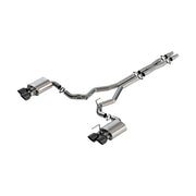 Borla Borla 2024 Ford Mustang Dark Horse 5.0L V8 w/Active Exhaust ATAK Cat-Back Exhaust System - BC Tips