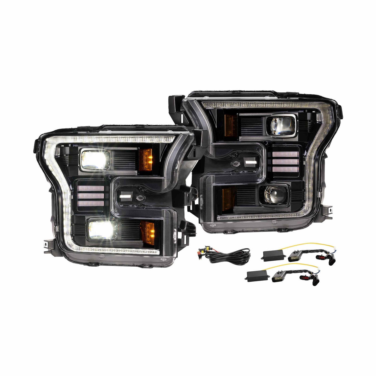 XB Hybrid LED Headlights: Ford F-150 (15-17 / Set)