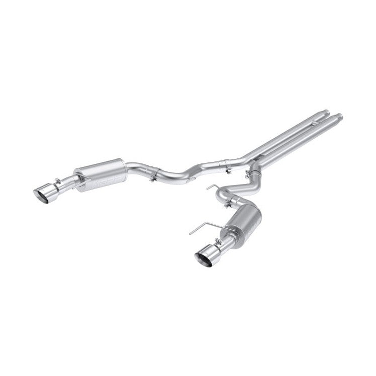 MBRP MBRP 2024 Ford Mustang GT S650, 5.0 Aluminized Steel 3in Cat-Back Dual Split Rear (Street)