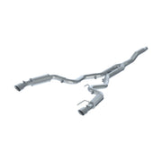 MBRP MBRP 15-18 Ford Mustang EcoBoost 2.3L T409 3in Cat Back Dual Split Rear Exit (Street Version)