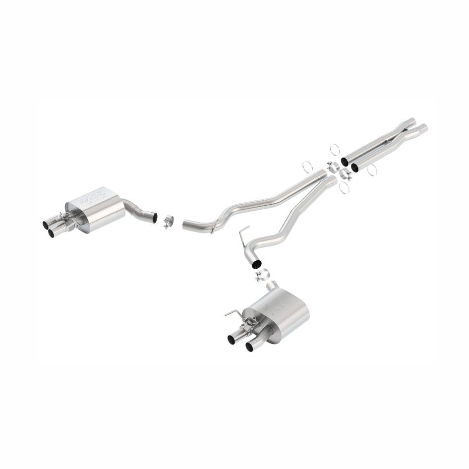Borla Borla 15-16 Ford Mustang Shelby GT350 5.2L ATAK Cat Back Exhaust (Uses Factory Valence)