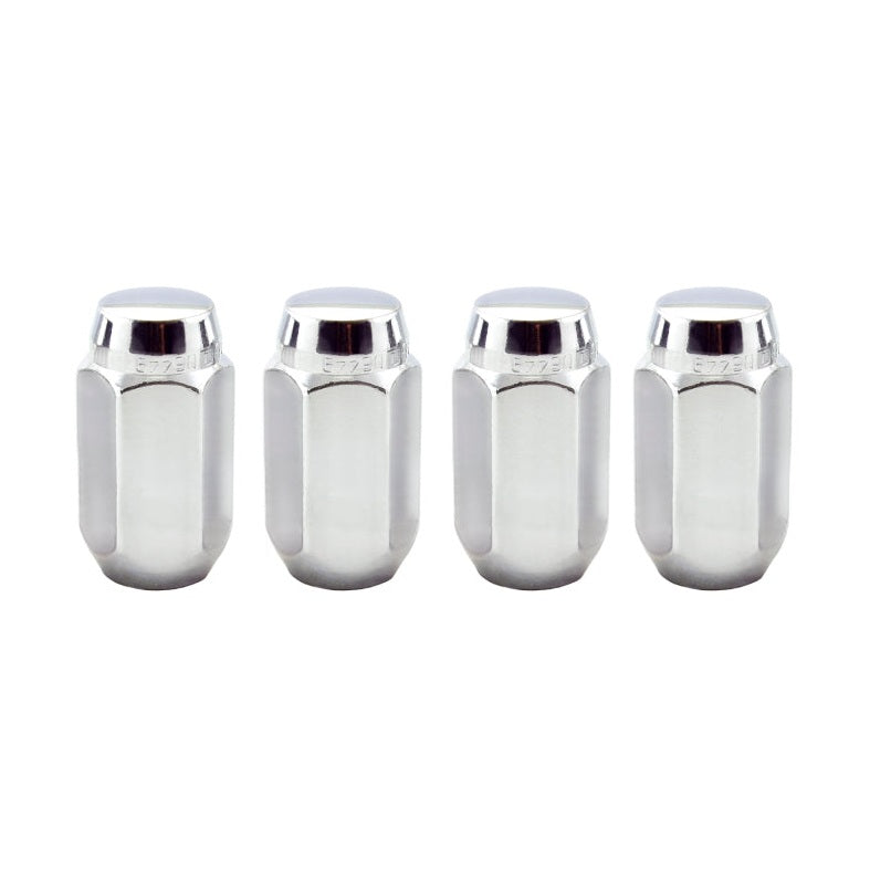 McGard McGard Hex Lug Nut (Cone Seat) M14X1.5 / 22mm Hex / 1.635in. Length (4-Pack) - Chrome