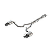 Borla Borla 2024 Ford Mustang GT 5.0L V8 w/ Active Exhaust ATAK Cat-Back Exhaust System - Black Chrome