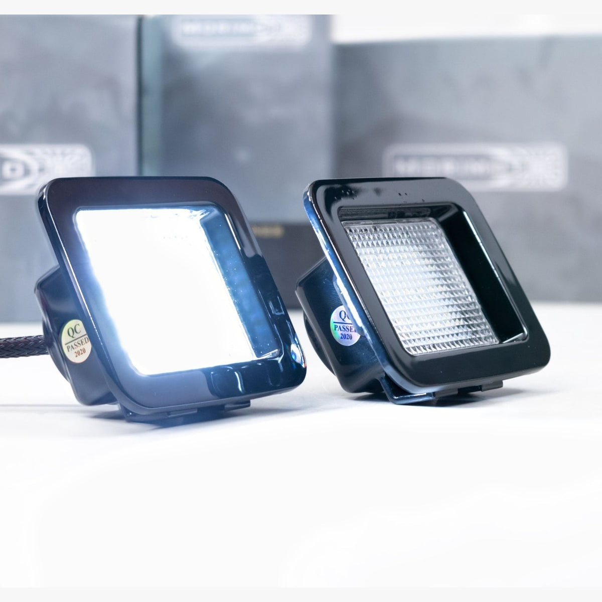 XB LED License Plate Lights: Ford F-150 (15-23 / Set)