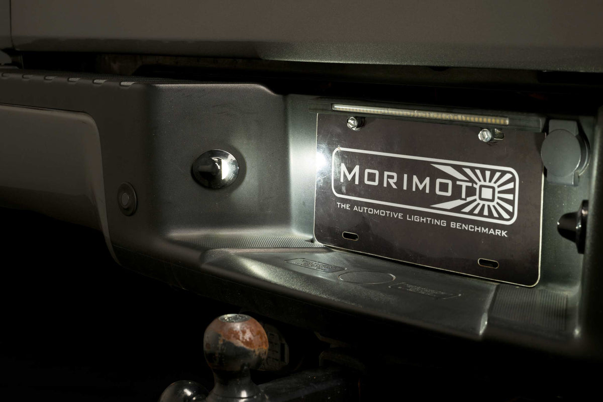 XB LED License Plate Lights: Ford Trucks (90-16 / Set)